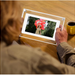 Digital fotoramme, digital bilderamme og video ramme med lyd - Overrask.no