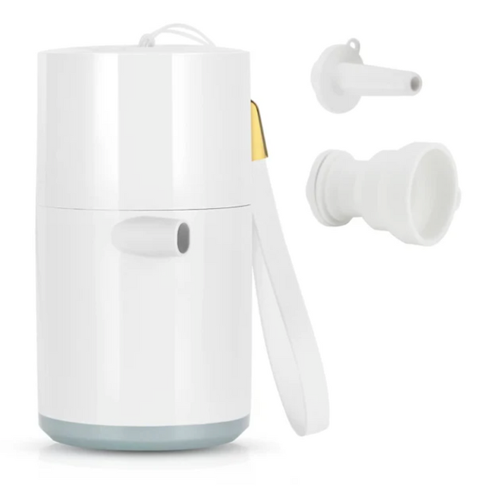 Bærbar 3 in 1 air pump inflator oppladbar luftpumpe med lampe
