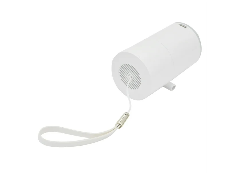 Bærbar 3 in 1 air pump inflator oppladbar luftpumpe med lampe