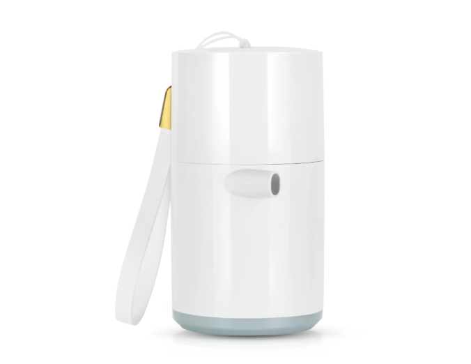 Bærbar 3 in 1 air pump inflator oppladbar luftpumpe med lampe