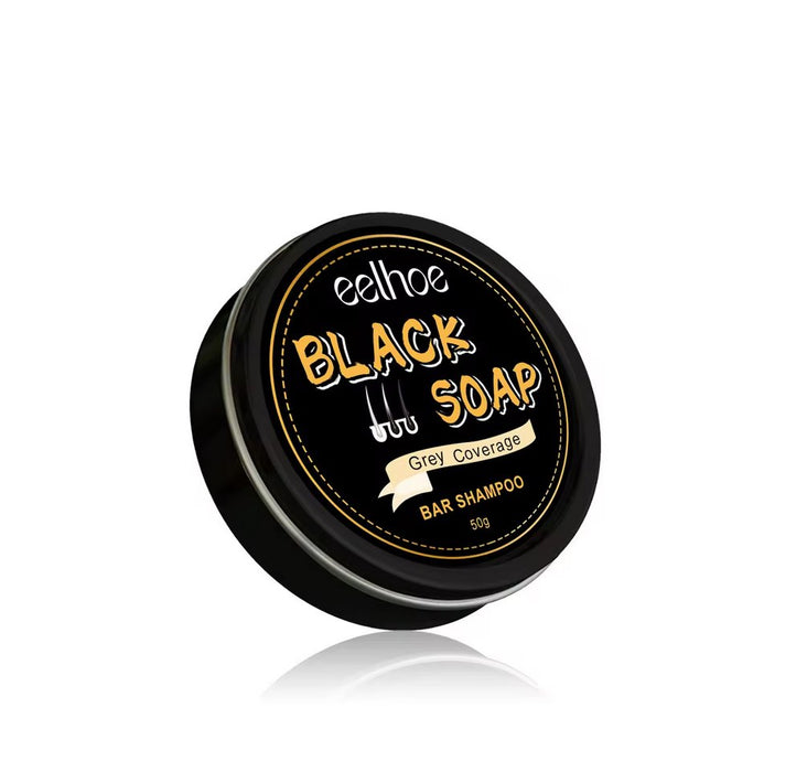 Black soap bar mot grått hår og reversere grått hår - Overrask.no