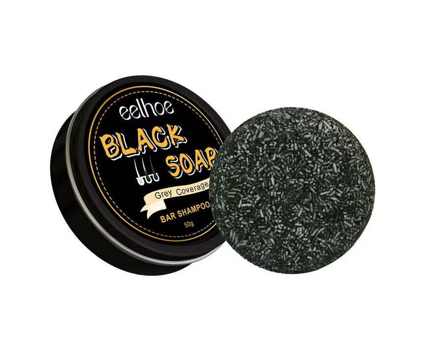 Black soap bar mot grått hår og reversere grått hår - Overrask.no