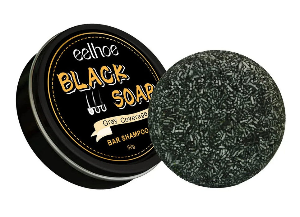 Black soap bar mot grått hår og reversere grått hår - Overrask.no