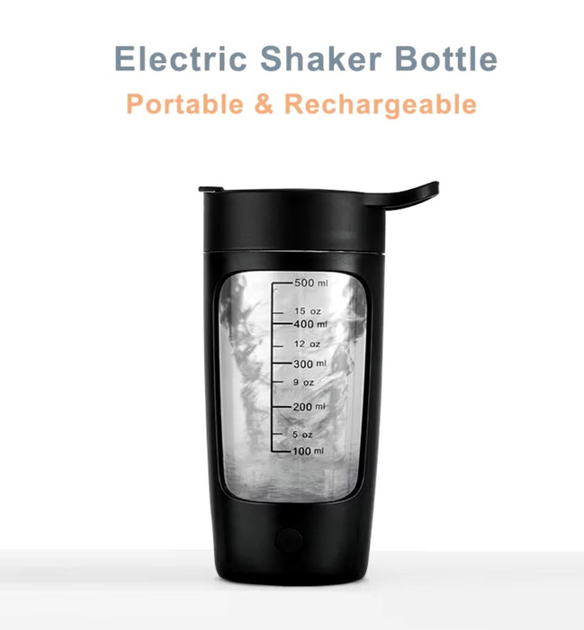 Electric Protein Shaker Bottle - Elektrisk Proteinshaker flaske - Overrask.no