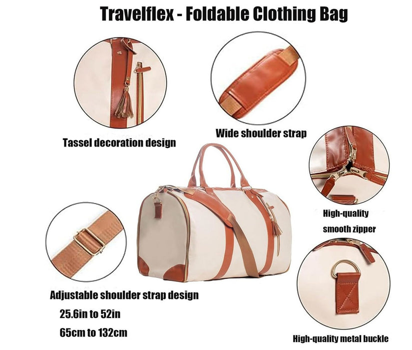 Foldable Travel bag and smart weekend reise Bag - Overrask.no