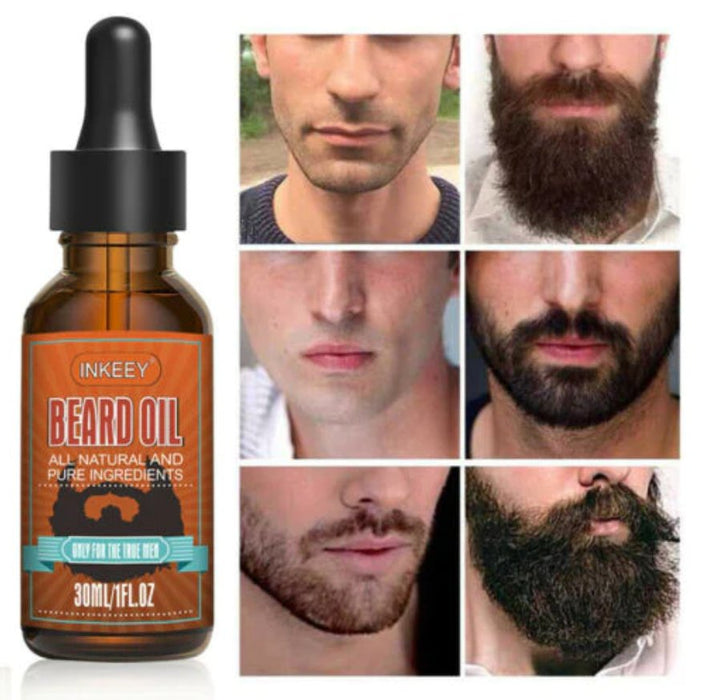 Hurtigvirkende beard oil for rask skjeggvekst