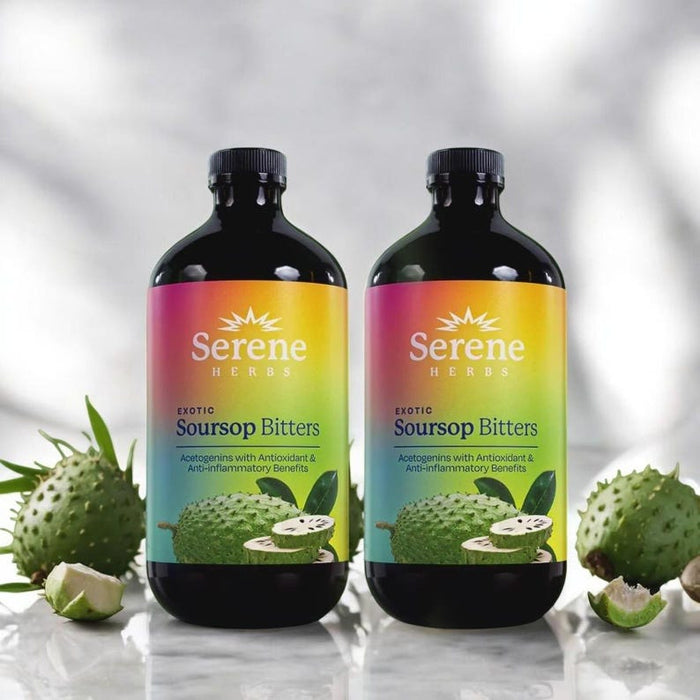Soursop Bitters Liquid | Daglig urtestøtte for fordøyelse, energi og velvære - Overrask.no