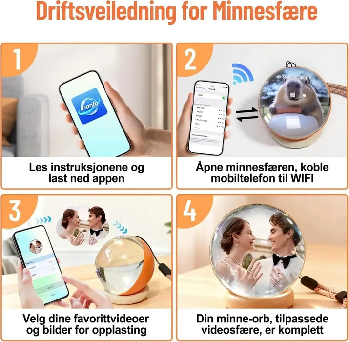 Minnekule med video | Spill av klipp med original lyd - Overrask.no