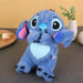 Kawaii Stitch Plush Doll med avslappende musikk og pustefunksjon - Overrask.no