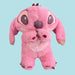 Kawaii Stitch Plush Doll med avslappende musikk og pustefunksjon - Overrask.no