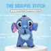 Kawaii Stitch Plush Doll med avslappende musikk og pustefunksjon - Overrask.no