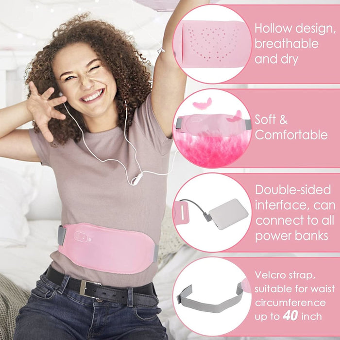Menstrual relief belt - Belte som lindrer mensensmerter - Overrask.no