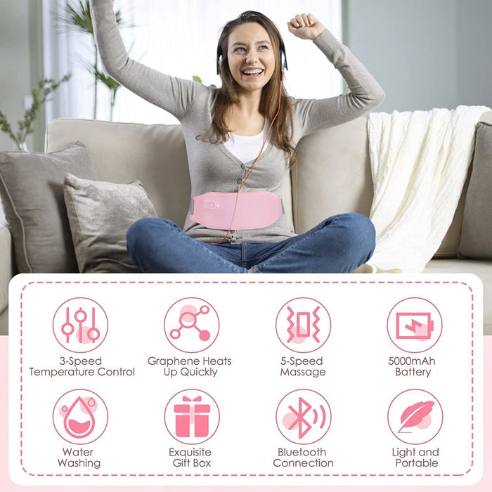 Menstrual relief belt - Belte som lindrer mensensmerter - Overrask.no