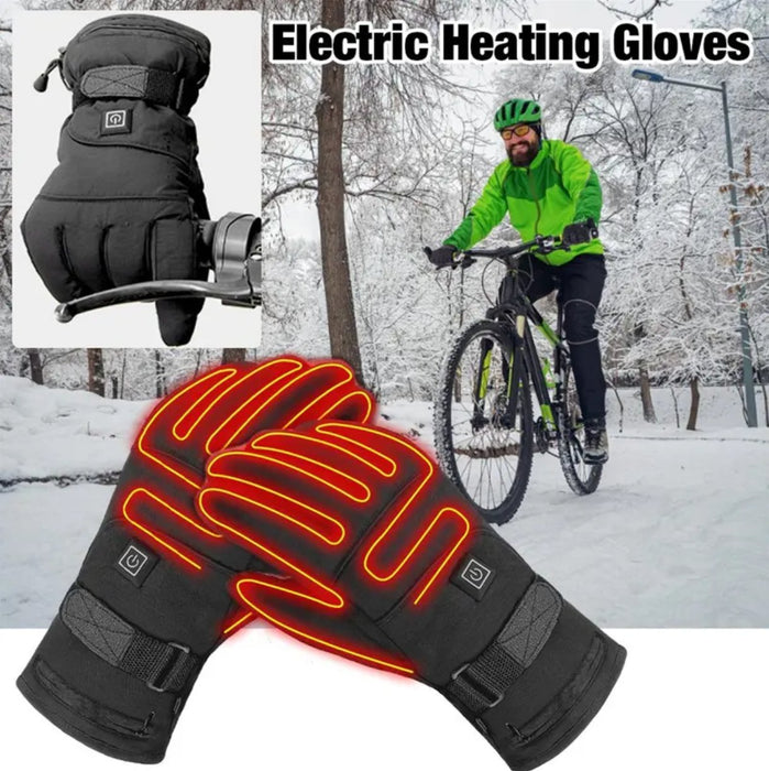 Oppladbare vinter hansker og elektriske Oppvarmede Heat Gloves - Overrask.no