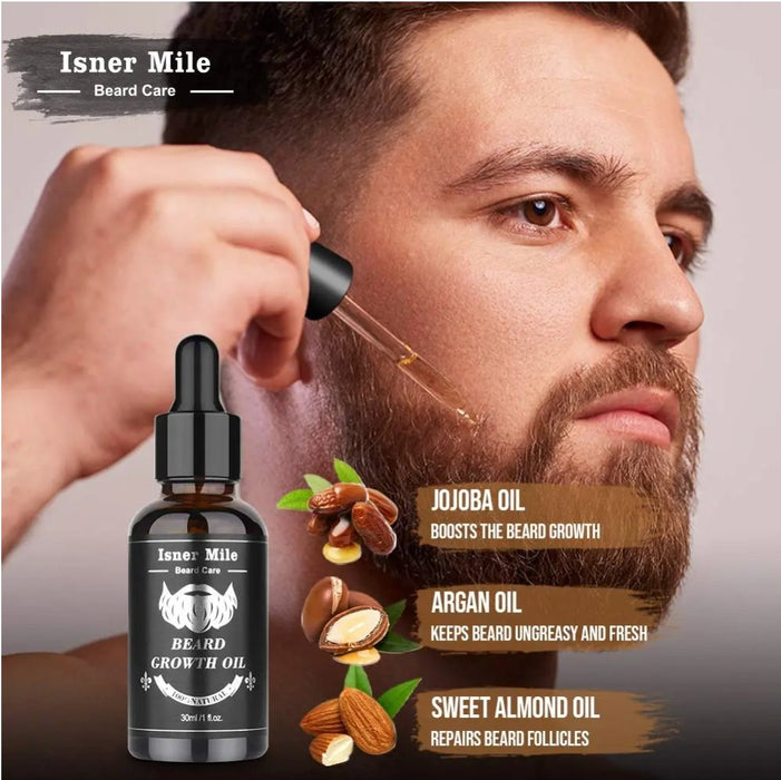 Refil skjeggvekst serum / Beard Growth Kit med Serum 30ml