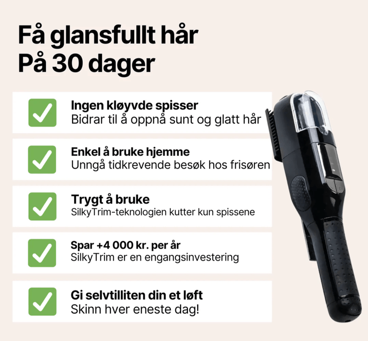 Split End Hair Trimmer og hårretter - Overrask.no