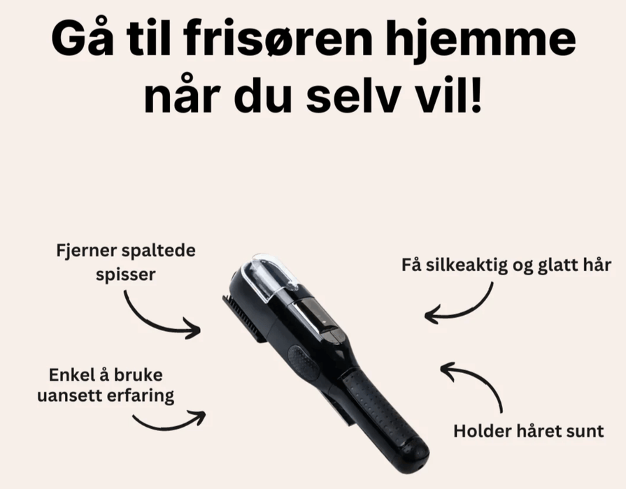 Split End Hair Trimmer og hårretter - Overrask.no