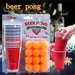 24 Orginale Beer Pong kopper med 6 Ping Pong baller - Overrask.no