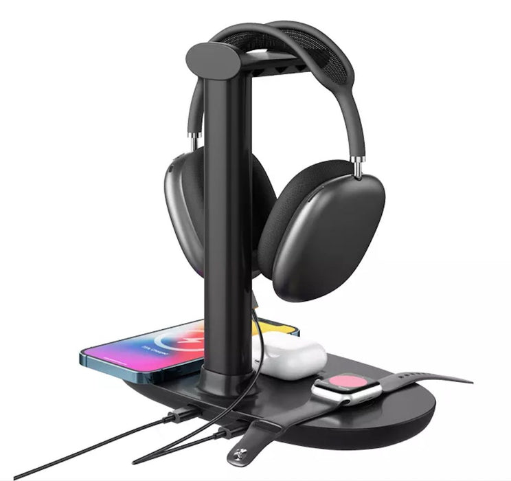 4-in-1 Headphone Charger Stand - Overrask.no