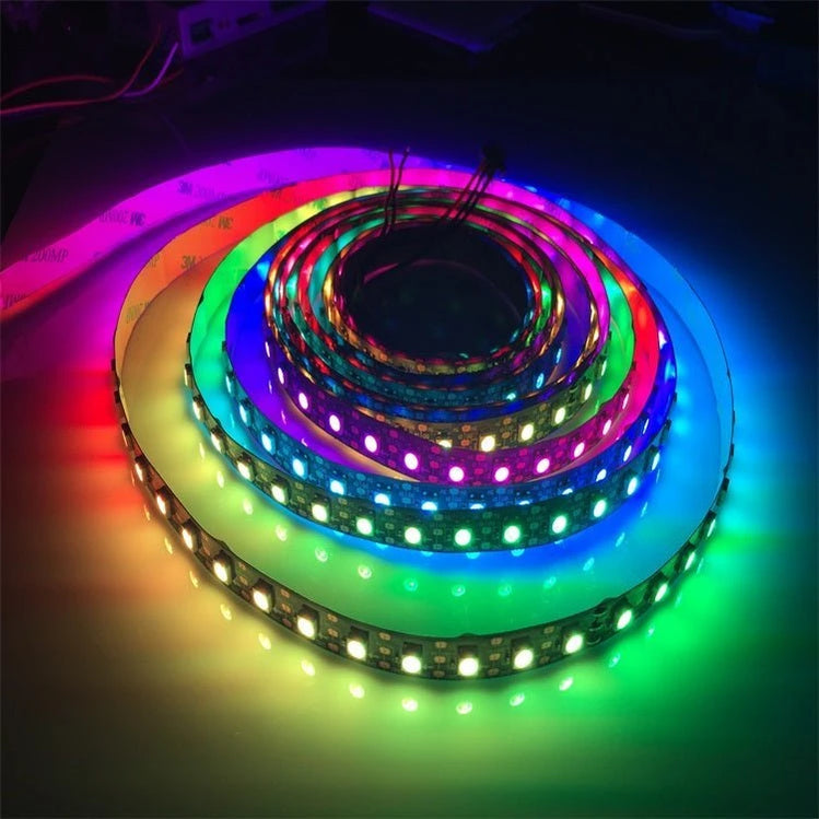 Led Screen Rainbow Rainbow Wave ® RGBIC LED Strip — Overrask.no