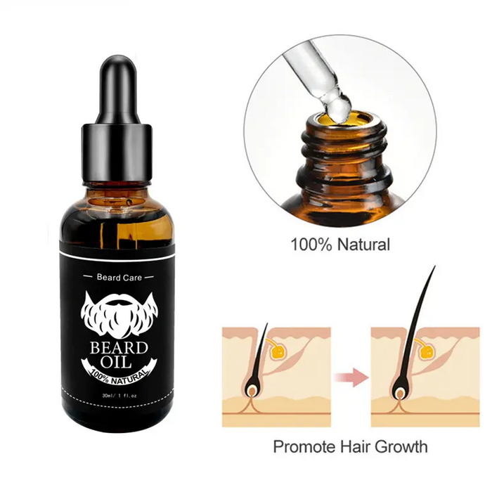 Refil label Beard Growth Activator Serum 30ml