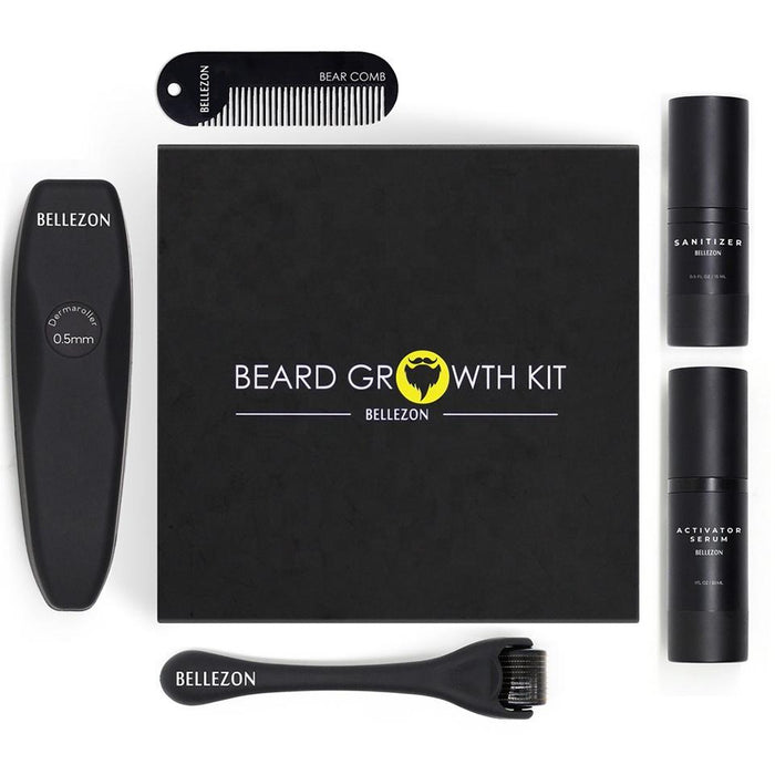 Beard growth kit 4 i 1 skjeggvekst set - Overrask.no