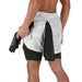 Compression Gym shorts med Loop Pocket - Overrask.no