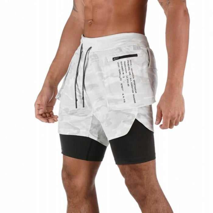 Compression Gym shorts med Loop Pocket - Overrask.no