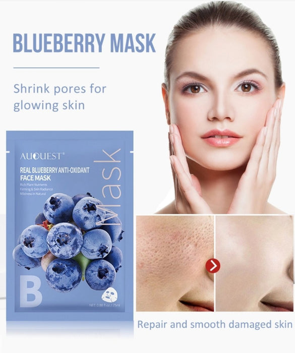 Facial Mask Sheet - ansiktsmaske - Overrask.no