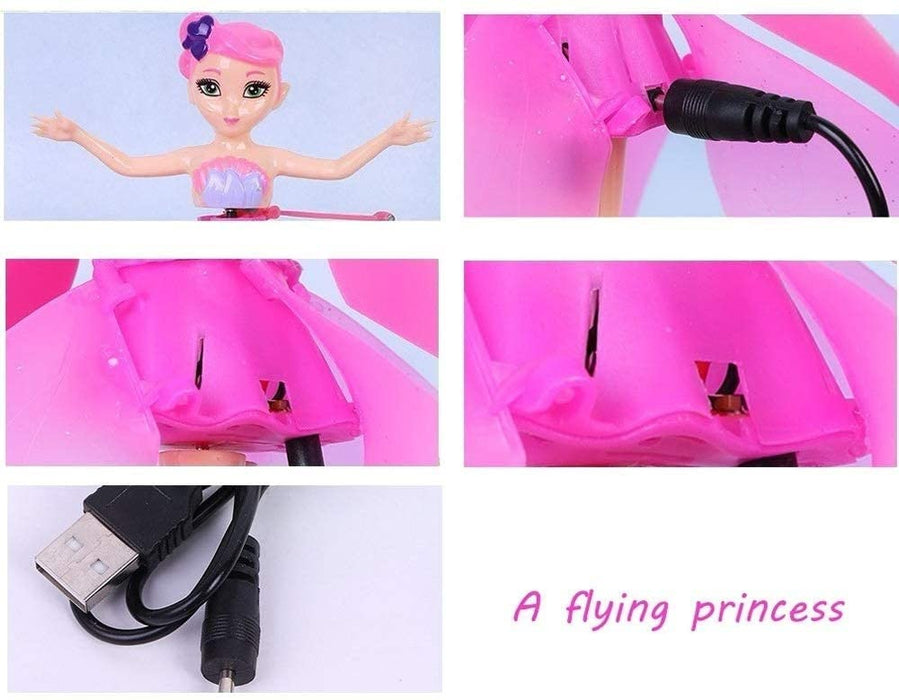 Flyvende fe prinsesse dukke - Overrask.no