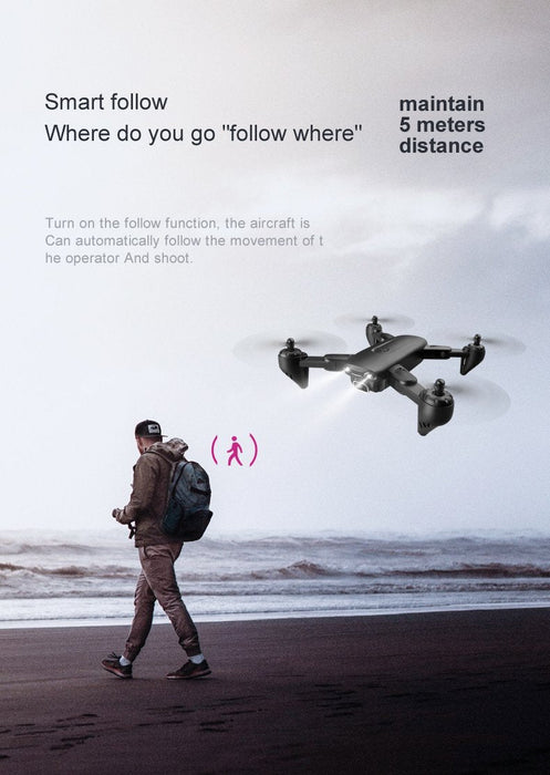 Follow Me Drone med 4K videoopptak - Overrask.no
