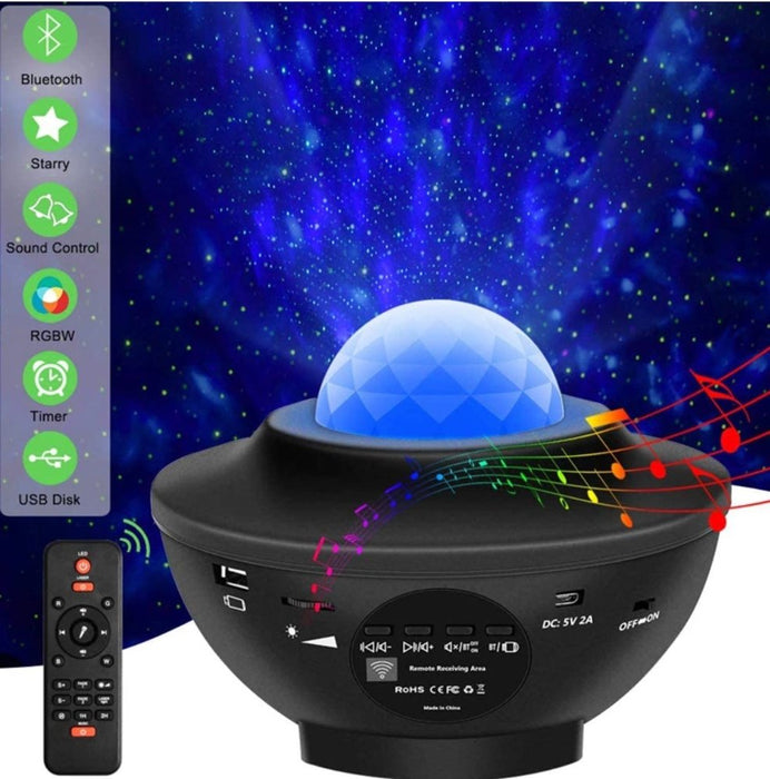 Galaxy LED projector lights - Stjernehimmel projektor - Overrask.no