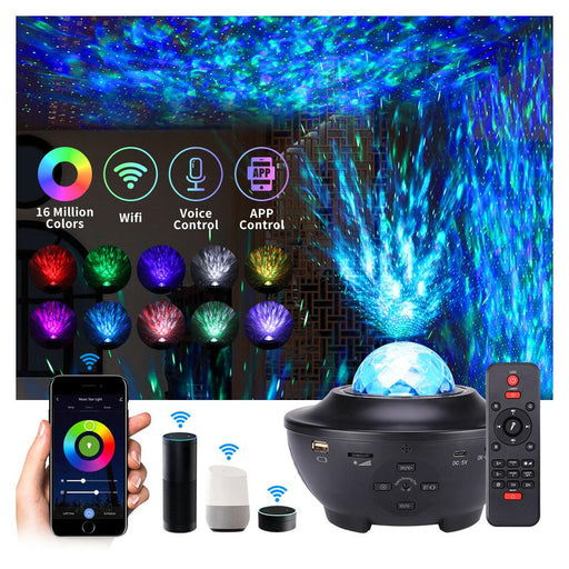 Galaxy LED projector lights - Stjernehimmel projektor - Overrask.no