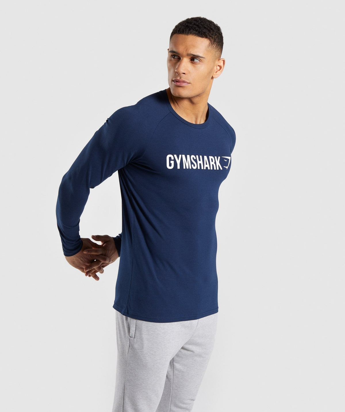 Gymshark Apollo T-Shirt - Purple Chalk/White 