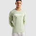 Gymshark Apollo Long Sleeve T-Shirt - Green - Overrask.no