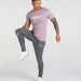 Gymshark Apollo T-Shirt - Purple Chalk/White - Overrask.no