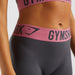 Gymshark Fit Leggings - Charcoal/Dusky Pink - overrask.no