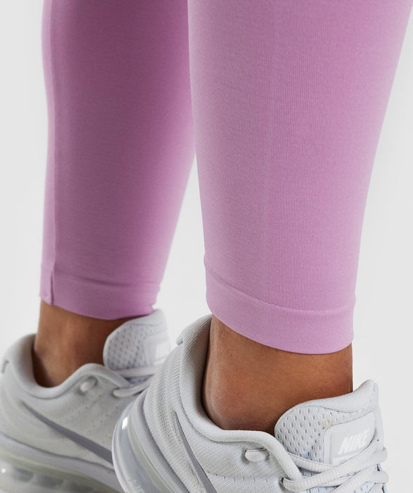 Gymshark Fit Leggings - Pink - Overrask.no