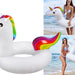 Inflatable unicorn swimming ring - Overrask.no