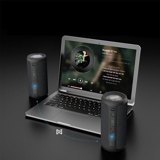 IPX7 20W Stereo Høyttaler - Vanntett Bluetooth Speaker - Overrask.no