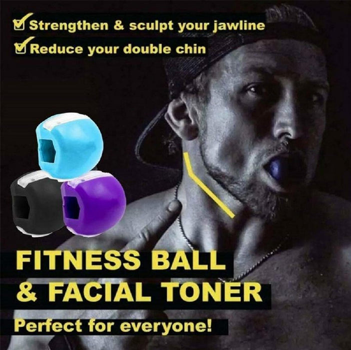 Jawline - Fitness Ball & Facial Toner Kjeve trener - Overrask.no