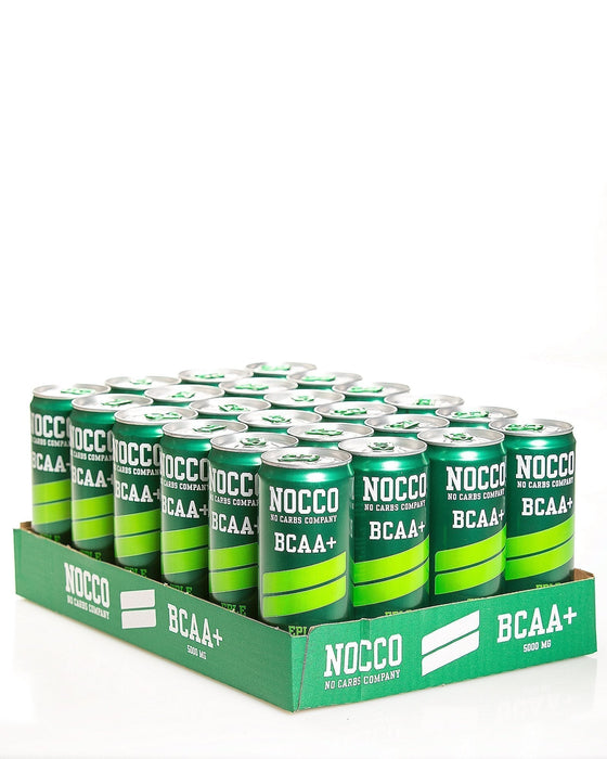 NOCCO BCAA+ 24x330ml Eple (koffeinfri) - Overrask.no