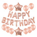 Rose Gold Happy Birthday Party Foil Balloons - Overrask.no