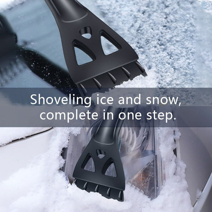 Snøbørste med isskrape + iskraper holder til bilrute 2 i 1 - Overrask.no