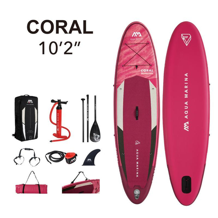 Sup Aqua Marina Coral Paddleboard 10,4" - Overrask.no