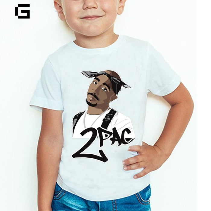 Tupac Barne T-skjorte - Overrask.no