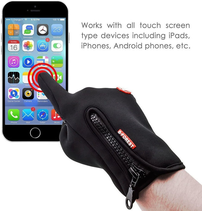 Vind og vanntett hansker, Touchscreen-hansker - Overrask.no